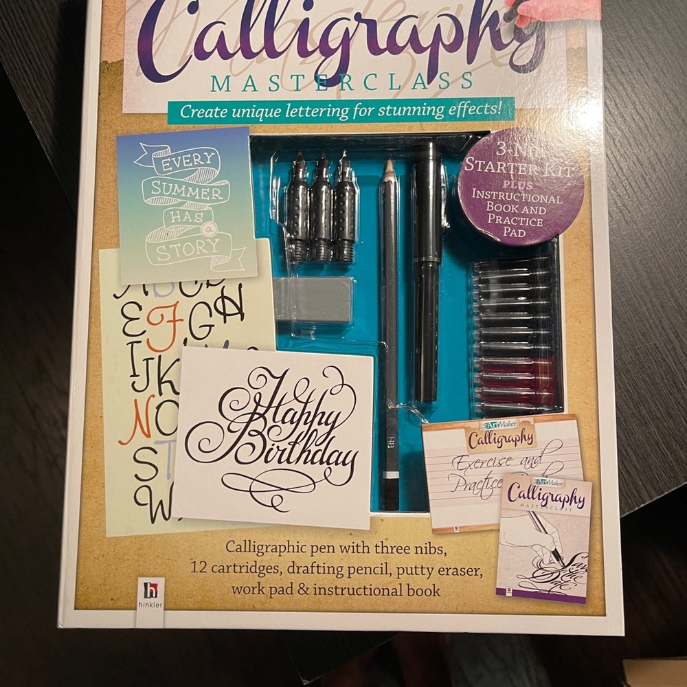 Calligraphy set